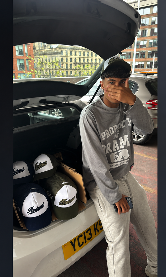 ARDENT Green & White Cap